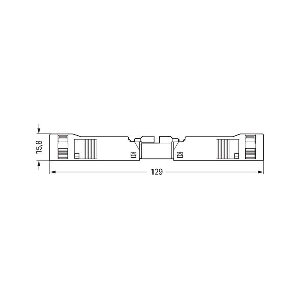 Socket with strain relief housing 5-pole black image 7