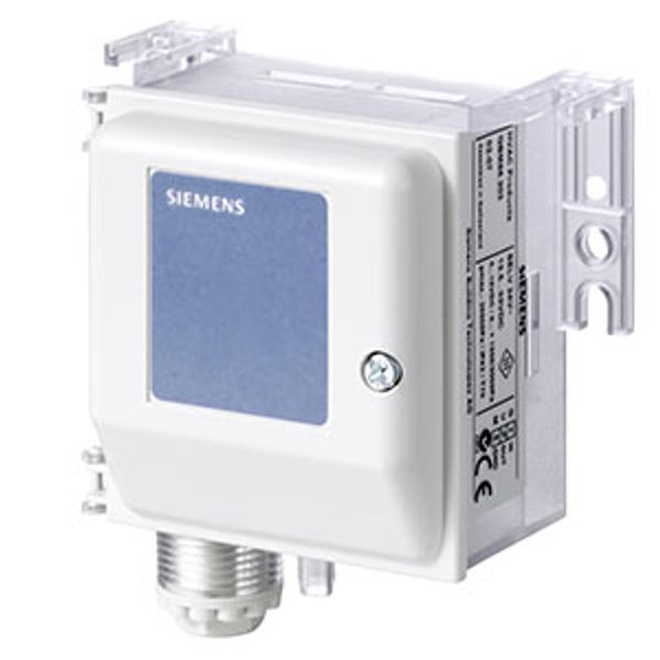 QBM2030-1U - Differential pressure sensor, -50...50 Pa, -100...100 Pa, 0...100 Pa image 1