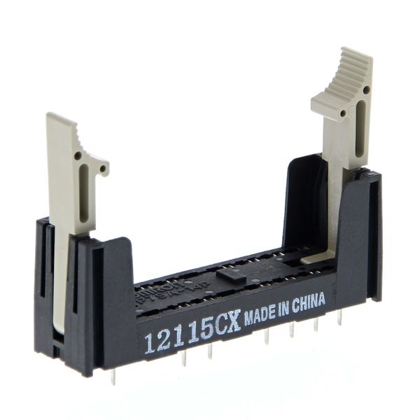 Socket, back connecting, PCB terminals, 14-pin, for G7SA 6 pole relays image 1