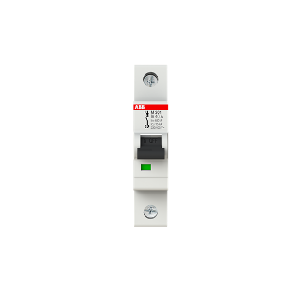 M201-40A Miniature Circuit Breaker - 1P - 40 A image 2