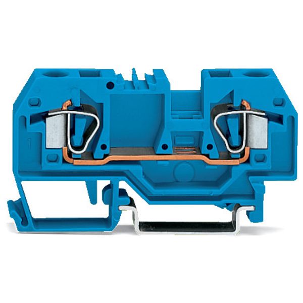 2-conductor through terminal block 6 mm² suitable for Ex i application image 4