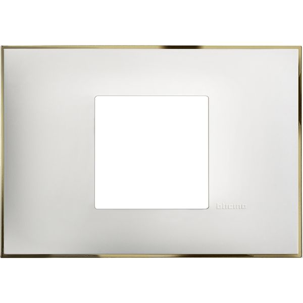 CLASSIA - cover plate 2P cen. white gold image 1