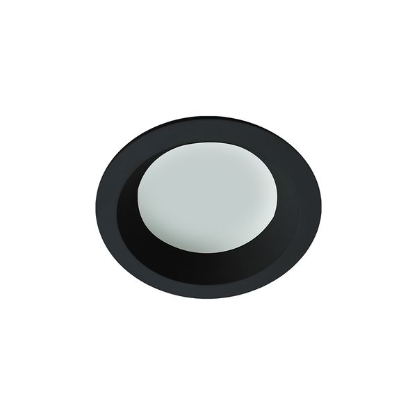 Recessed Spot Black Round Yan image 1