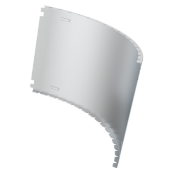 COVER FOR CONVEX DESCENDIONG CURVE 90°  - BRN  - WIDTH 605MM - RADIUS 150° - FINISHING Z275 image 1