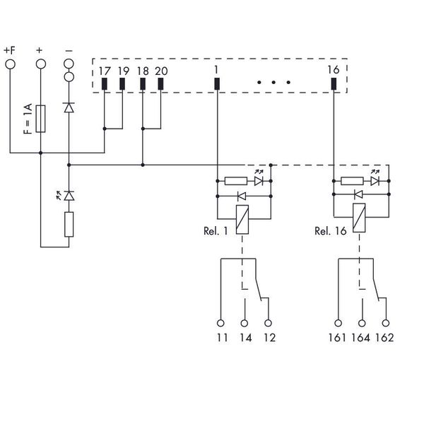 Interface module for system wiring Pluggable connector per DIN 41651 M image 6