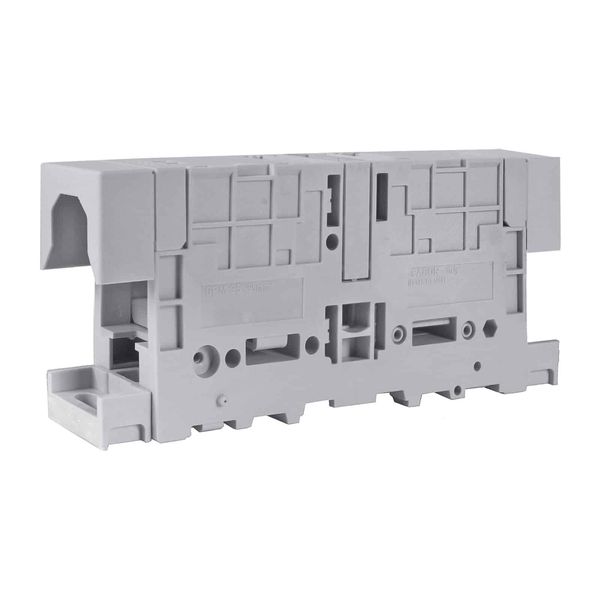 High current terminal bolt/bolt connection 150mm2, panel-mountable, grey color image 1