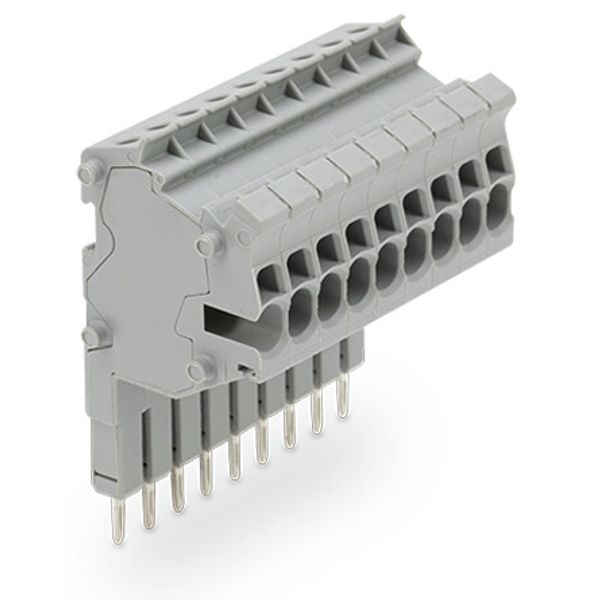 Modular TOPJOB®S connector modular for jumper contact slot gray image 1