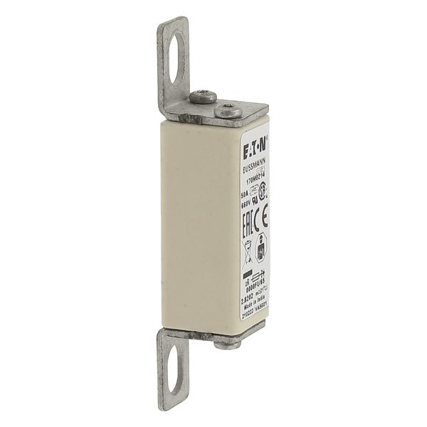 Fuse-link, high speed, 50 A, AC 660 V, size 0000, 18 x 19 x 80 mm, aR, UL image 26