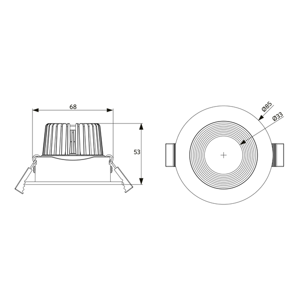 LEDSpotRA-Ava-E2 5W-Dim-2700-30D-BA image 4