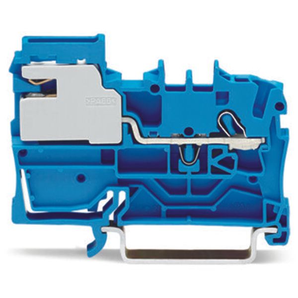 1-conductor N-disconnect terminal block image 1