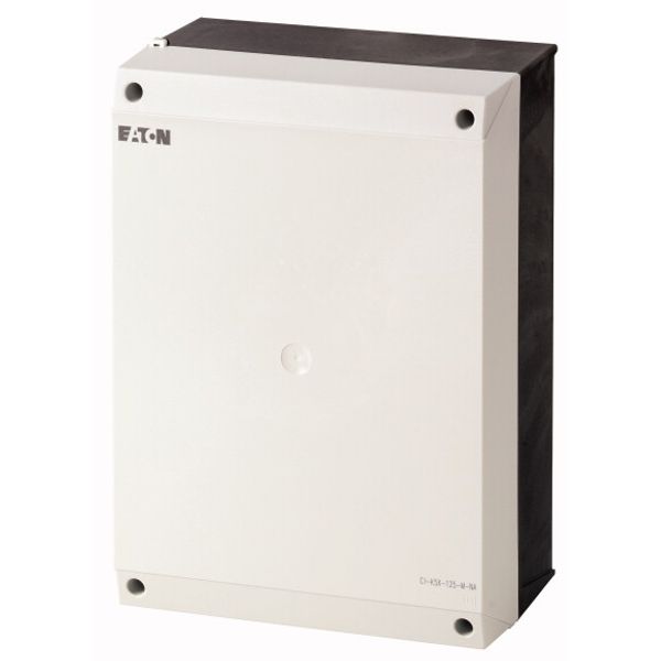 Insulated enclosure, HxWxD=280x200x125mm, +mounting plate, NA type image 1