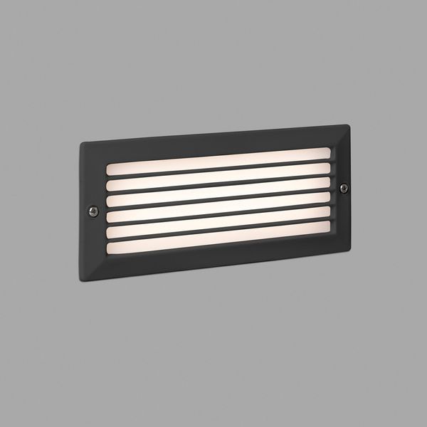 STRIPE-1 RECESSED DARK GREY 5W 3000K image 1