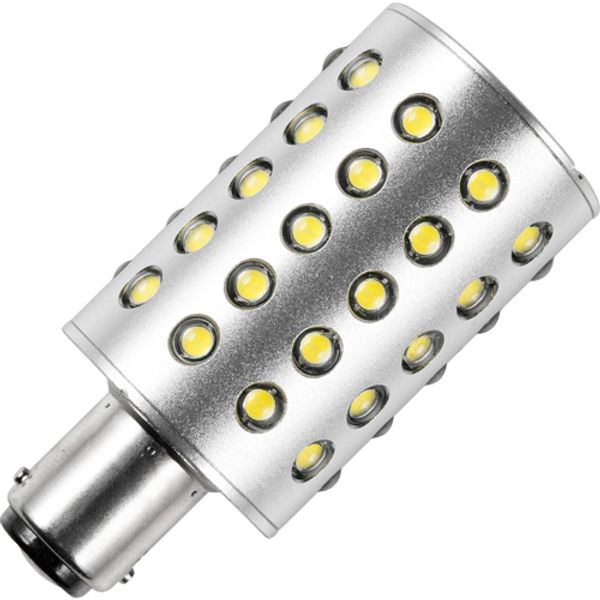 LED Ba15d T32x68 10-30V 300Lm 3W 865 DC Anodized Alu IP66 image 1