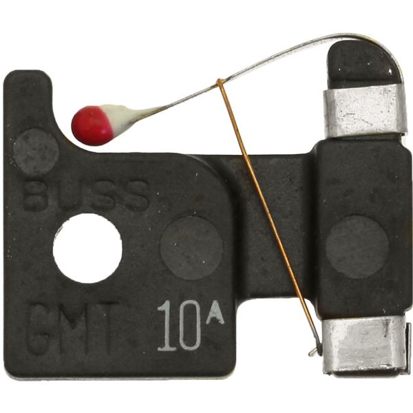 Fuse-link, Telecom, 10 A, DC 60 V, AC 125 V, 3 x 15 x 21 mm, UL, fast-acting, single indicator image 1