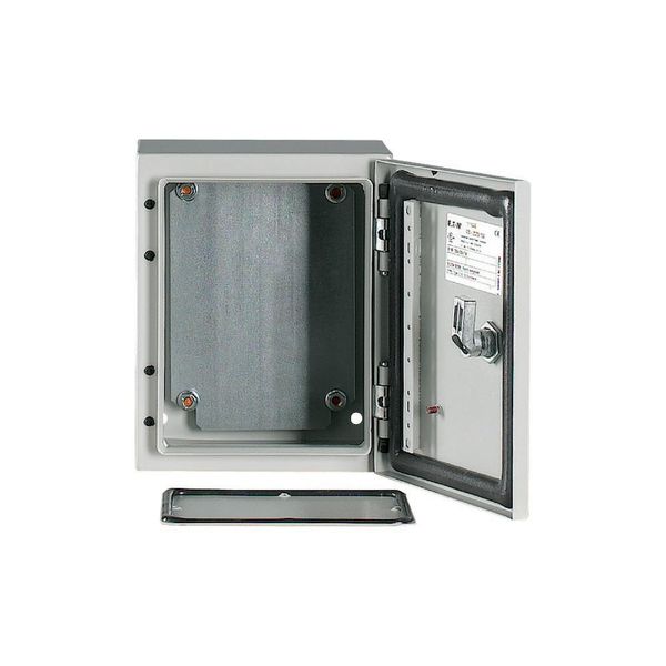 Wall enclosure with mounting plate, HxWxD=250x200x150mm image 5