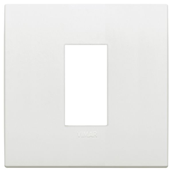 Classic plate 1M technopolymer white image 1