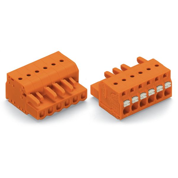 2231-306/026-000 1-conductor female connector; push-button; Push-in CAGE CLAMP® image 5