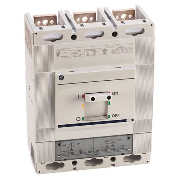 Allen-Bradley, 140G - Molded Case Circuit Breaker, M frame, 50 kA, T/M - Thermal Magnetic, Rated Current 600 A image 1