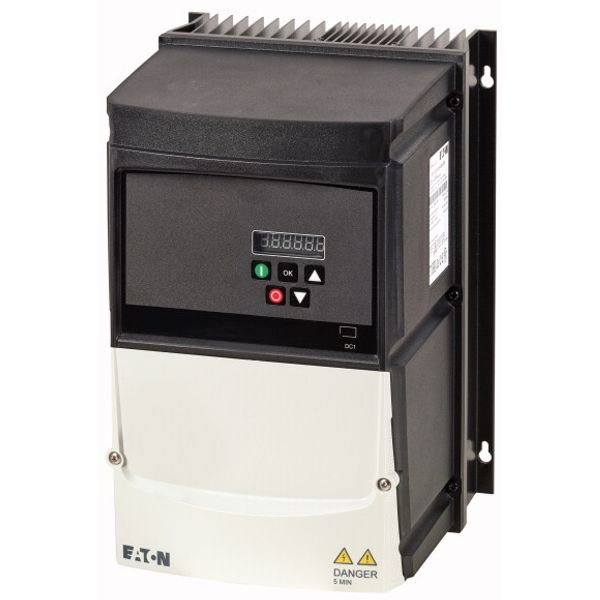 Variable frequency drive, 400 V AC, 3-phase, 18 A, 7.5 kW, IP66/NEMA 4X, Radio interference suppression filter, Brake chopper, 7-digital display assem image 3