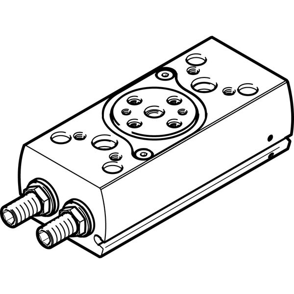 DRRD-12-180-FH-PA Rotary actuator image 1