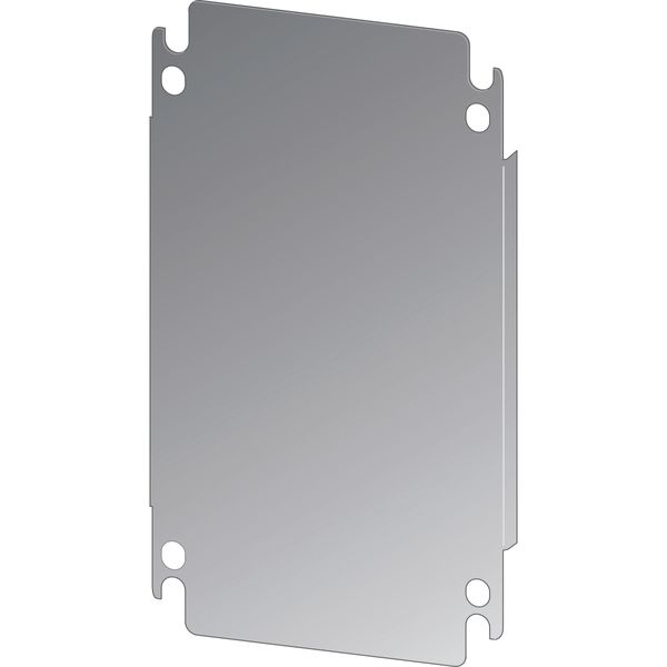 Mounting plate, galvanized, for HxW=1000x800mm image 3