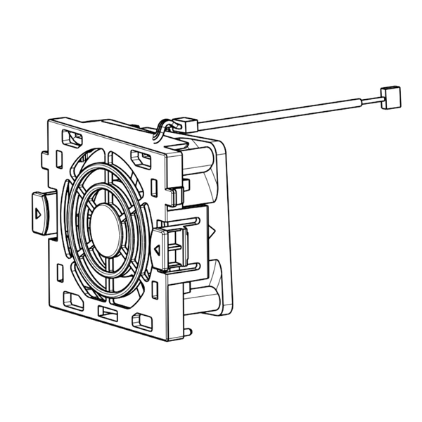 Wear part, enclosure door, fan for variable speed drive, Altivar Process 600 900, from 5.5 to 11kW image 4