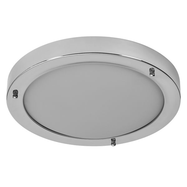 Bathroom Ceiling Luminaire IP44 E27 310mm E27 Chrome image 5