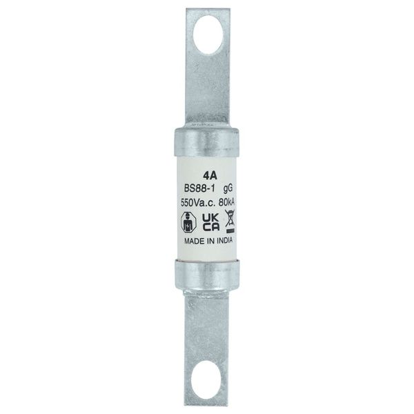 Fuse-link, low voltage, 4 A, AC 550 V, BS88, 21 x 129  mm, gL/gG, BS image 18