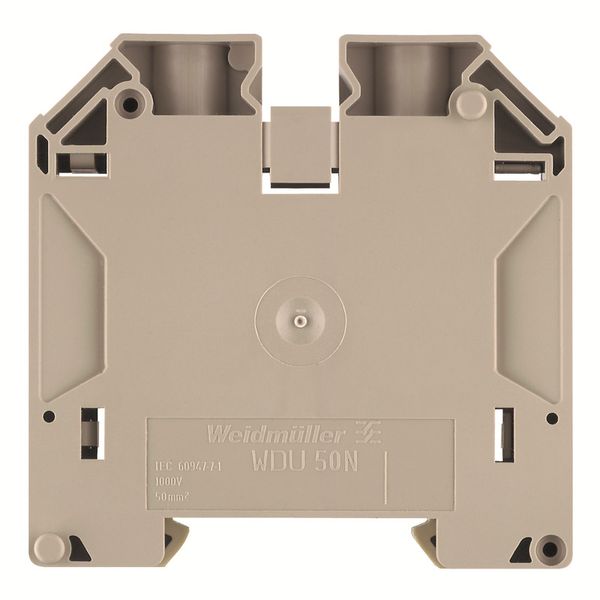 Feed-through terminal block, Screw connection, 50 mm², 1000 V, 150 A,  image 1