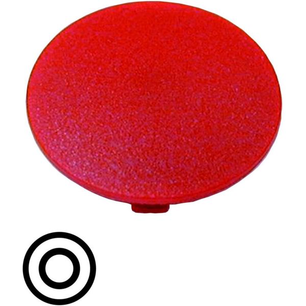 Button plate, mushroom red image 3