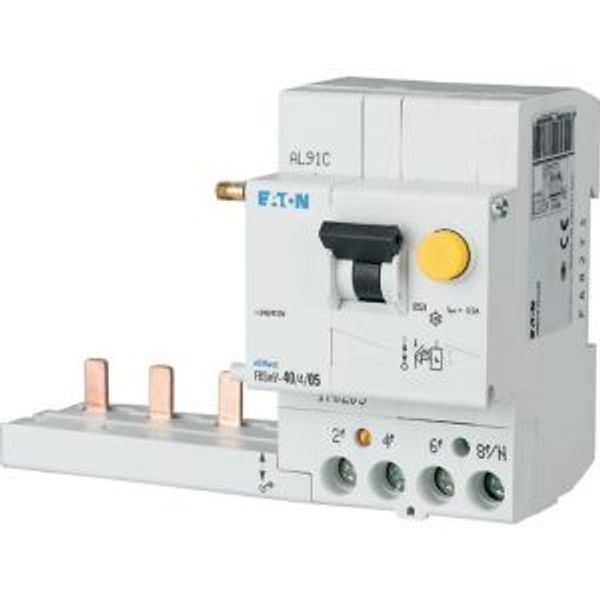 Residual-current circuit breaker trip block for FAZ, 40A, 4p, 30mA, type A image 7