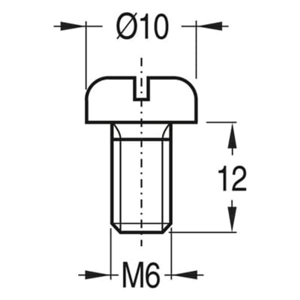 SCREW M6 X 12 image 1