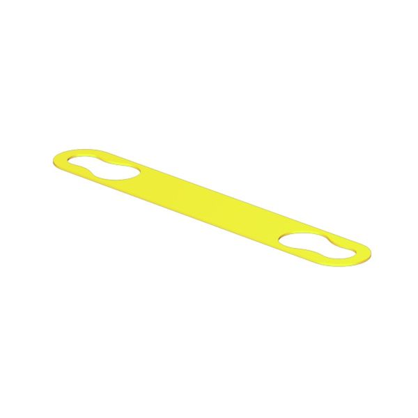 Cable coding system, 3.5 - 5 mm, 6.4 mm, Polyester, yellow image 1