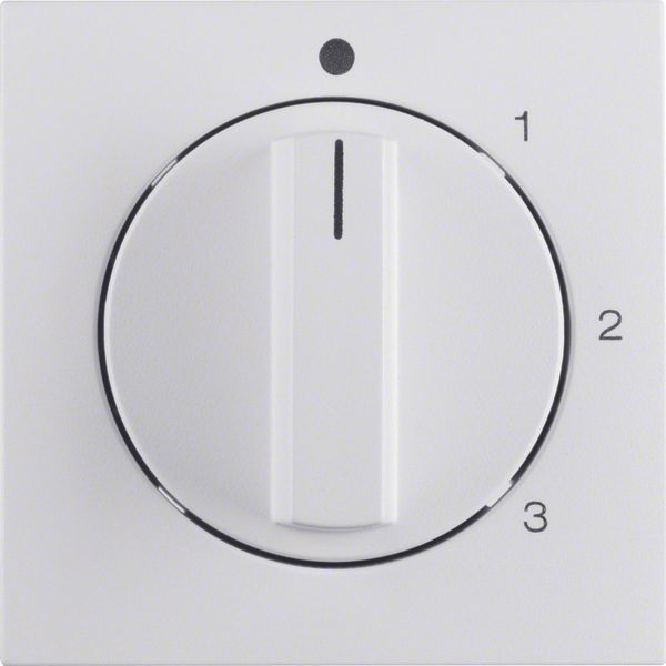 Centre plate rotary knob 3-step switch, neutral position, S.1/B.3/B.7, image 1