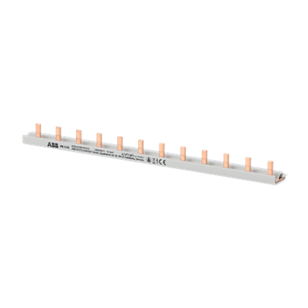 PS1/12  Busbar . 1 Phase Busbar, 12 PINs, 10mm2 image 2