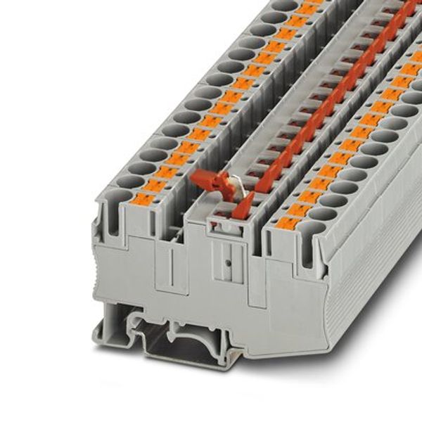 PT 6-MTL KNIFE-RD - Knife-disconnect terminal block image 3