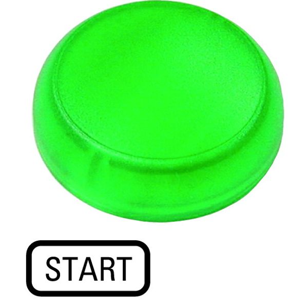 Lens, indicator light, green, flush, START image 1