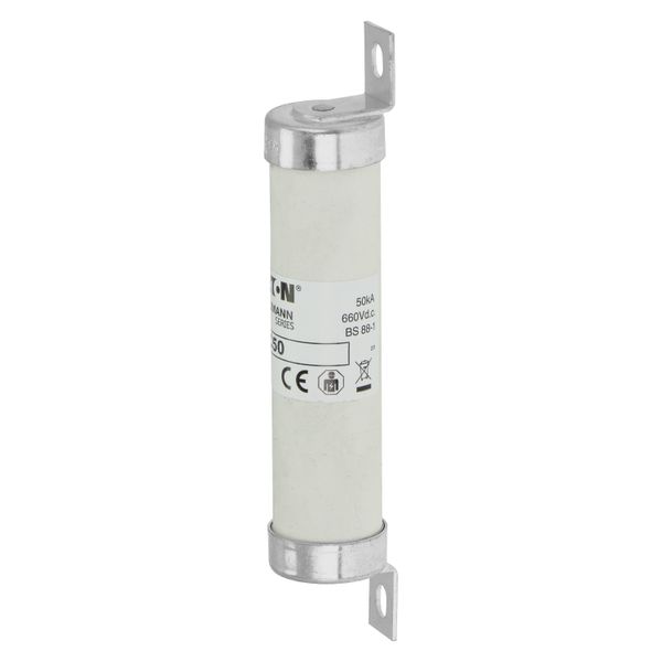 Fuse-link, high speed, 50 A, AC 1200 V, DC 660 V, BS2692-1, 26 x 139 mm, BS image 6