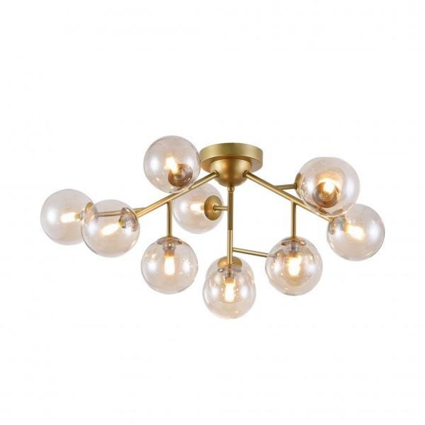 Modern Dallas Ceiling Lamp Gold image 4