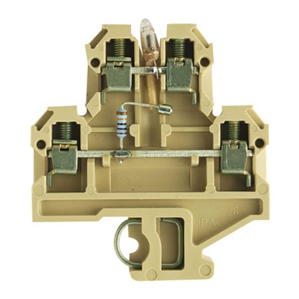 Multi-tier modular terminal, Screw connection, 4 mm², 115 V, Number of image 1