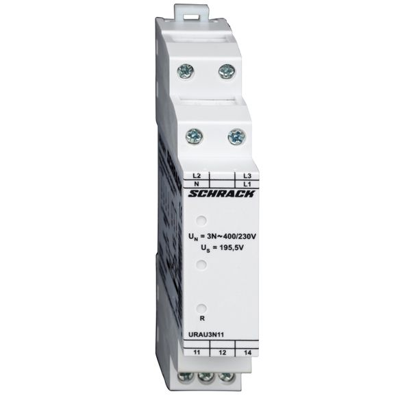 Voltage monitoring relay, 3ph against N,fix Us=195,5V,1CO,5A image 5