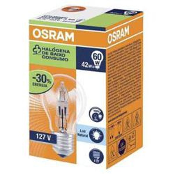 Halogen Lamp Osram HALOGEN CLASSIC A ES 42W 220V E27 image 1