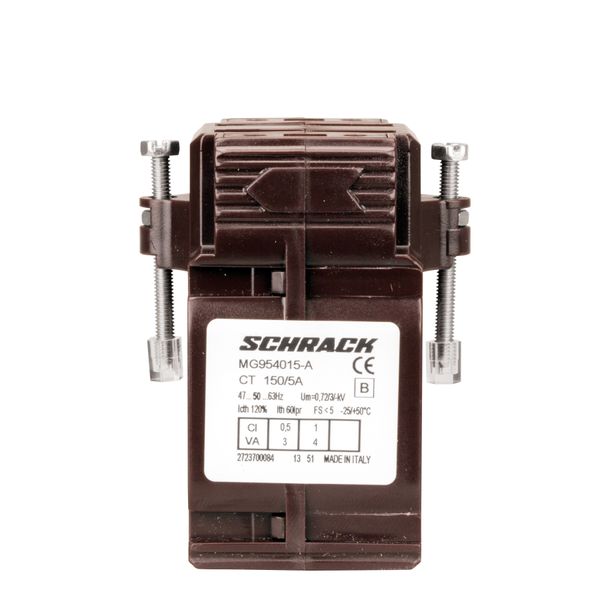 Current transformer 150/5A 30x10, class 0.5 image 1