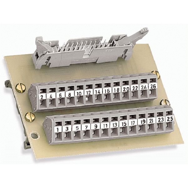 Interface module Pluggable connector per DIN 41651 Male connector image 1