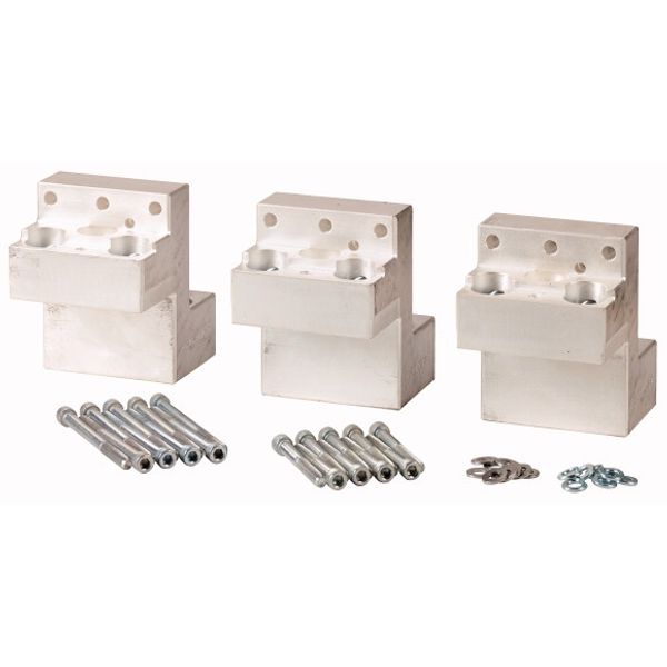 Terminal block, 6 x 4/0-500 MCM, 6 x 120-240 mm², For use with: S801+, S811+, frame size V image 1