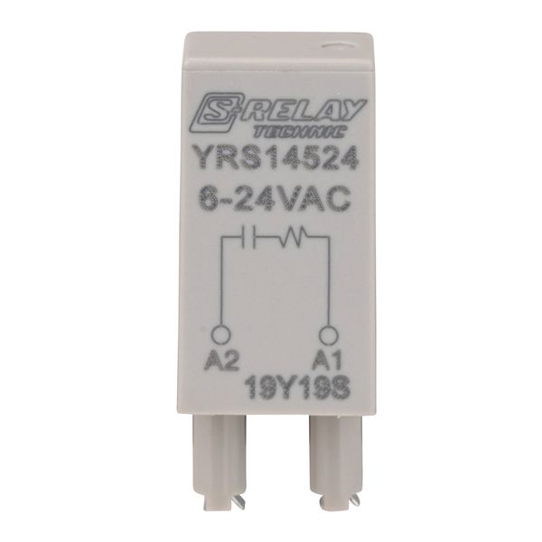 RC-Network module 6-24VAC for S-Relay socket image 1