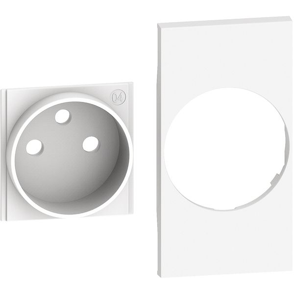 L.NOW - FR/BEL SOCKET COVER 2M WHITE image 1