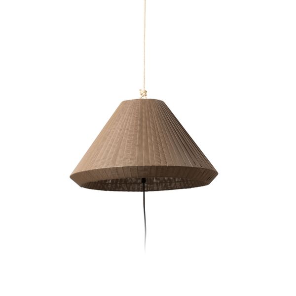 SAIGON OUT PENDANT PORTABLE LAMP WITH PLUG T70 BRO image 1