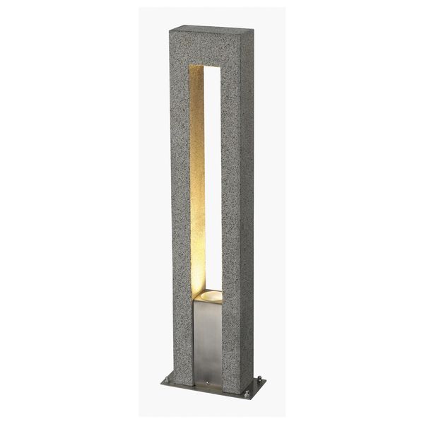 ARROCK ARC GU10 floor lamp,GU10,max.35W,Granite, salt&pepper image 1