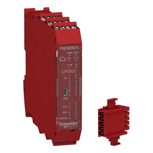 CONTROLLER 8 INPUT 2 OUTPUT SCREW TERMIN image 1